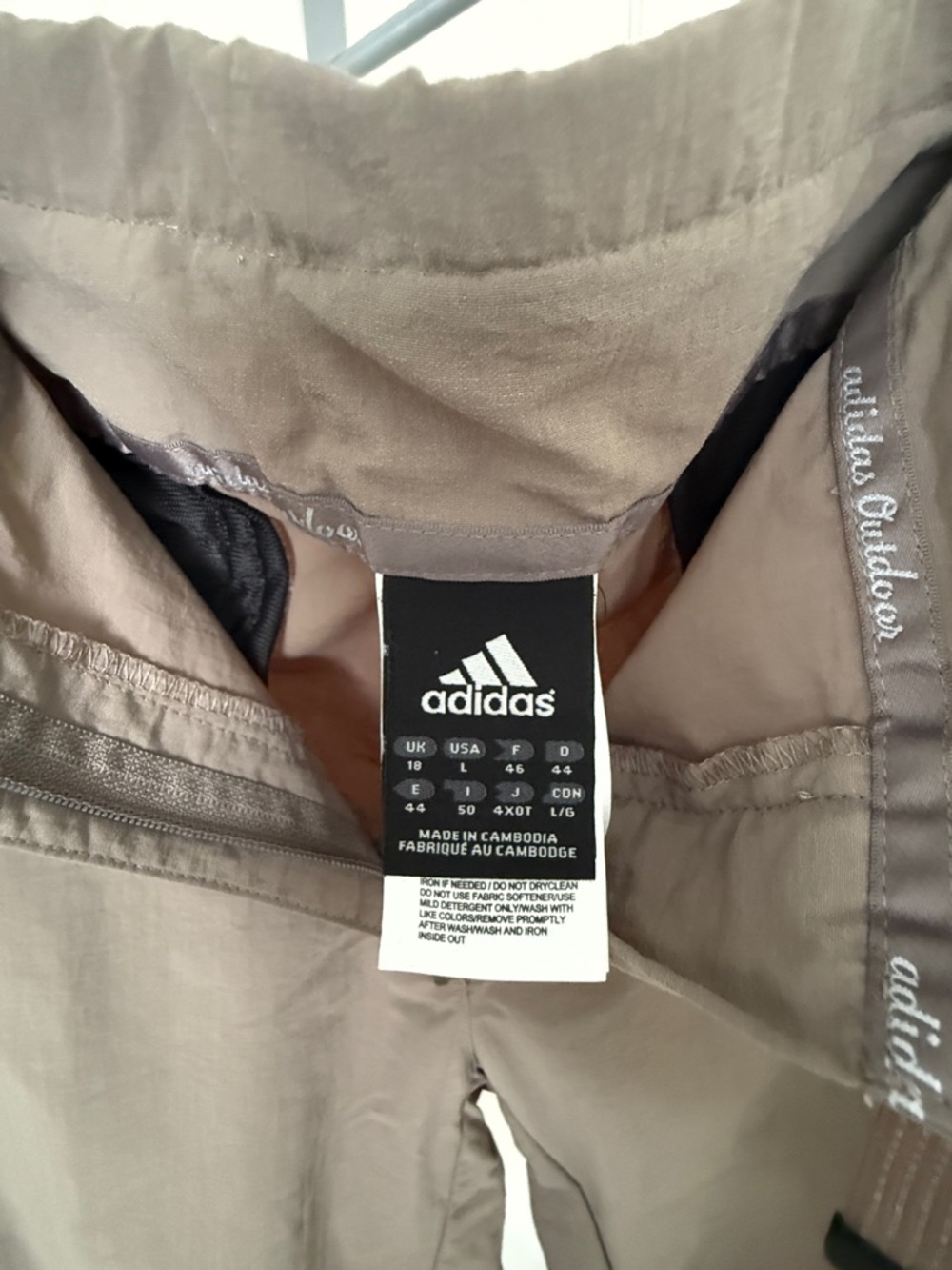 adidas Outdoor Convertible Pants - Picture 3 of 7